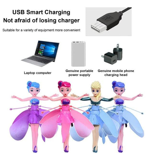 🧚 Magic Flying Fairy Princess Doll – Enchanting Toy That Flies Like Magic!