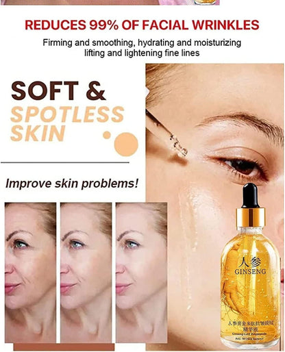 Ginseng Gold Polypeptide Anti-Ageing Serum (Pack of 2, 100 ml Each)
