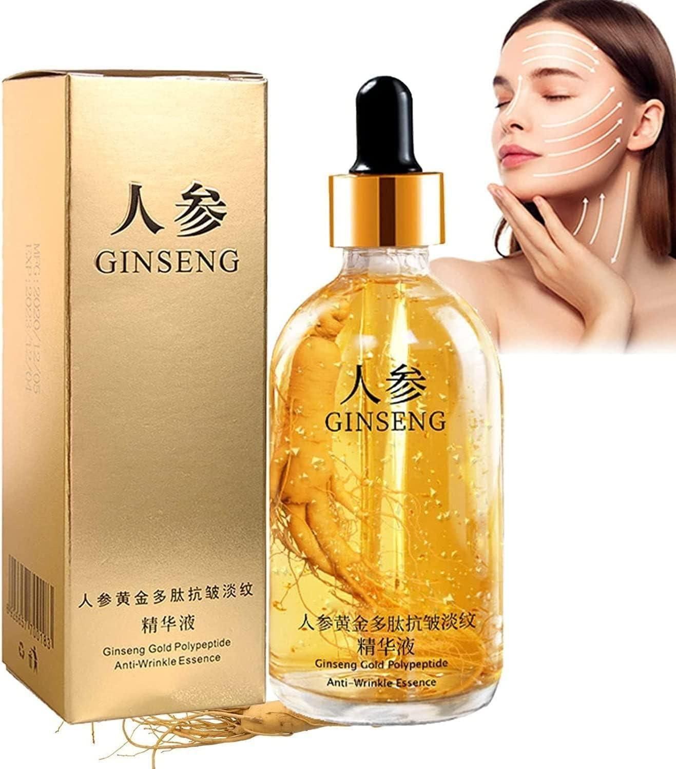 Ginseng Gold Polypeptide Anti-Ageing Serum (Pack of 2, 100 ml Each)