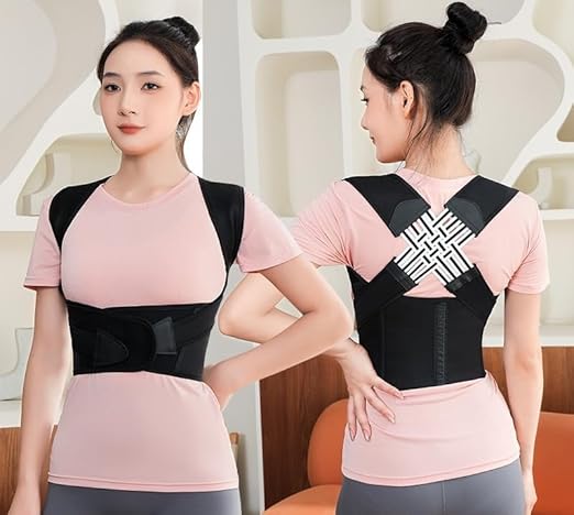 Adjustable Back Posture Corrector Belt for Men & Women
