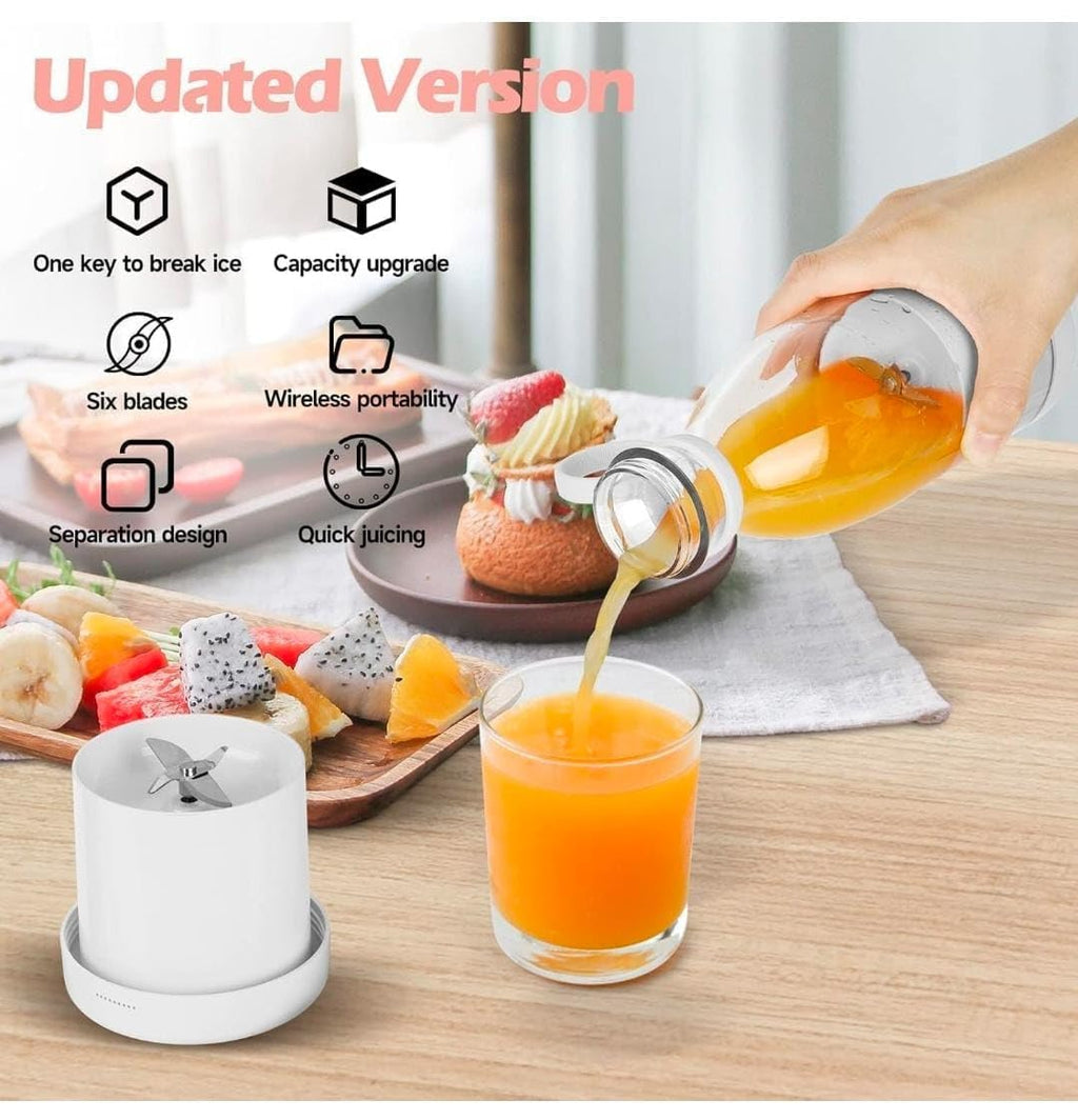 Portable Mini Blender 🥤 Portable Mini Blender – Blend Fresh Juice, Smoothies & Shakes Anytime, Anywhere!for Fresh Juice