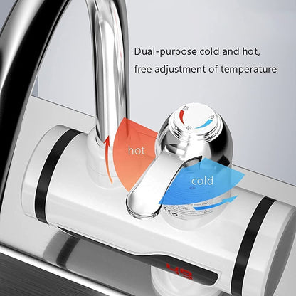 Instant Electric Water Heater Faucet Tap 3000W | 3-Second Fast Heating | Tankless Hot Water Tap