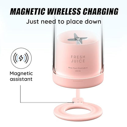 Portable Mini Blender 🥤 Portable Mini Blender – Blend Fresh Juice, Smoothies & Shakes Anytime, Anywhere!for Fresh Juice