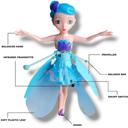 🧚 Magic Flying Fairy Princess Doll – Enchanting Toy That Flies Like Magic!