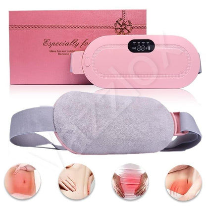 🌸 Menstrual Heating Pad Massager | Fast Relief for Period Cramps