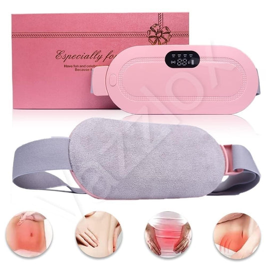 🌸 Menstrual Heating Pad Massager | Fast Relief for Period Cramps