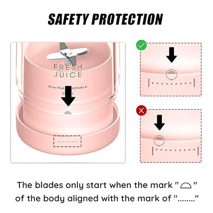 Portable Mini Blender 🥤 Portable Mini Blender – Blend Fresh Juice, Smoothies & Shakes Anytime, Anywhere!for Fresh Juice