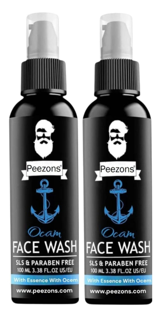 Ocean Face Wash for Men – 100 ml (Pack of 2)