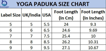 Acupressure & Magnetic Therapy Paduka Slippers for Full Body Blood Circulation (Men & Women)