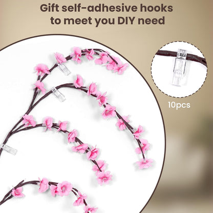 🌸 Cherry Blossom LED Vine Light | Romantic Decorative Wall Lamp