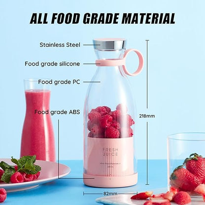 Portable Mini Blender 🥤 Portable Mini Blender – Blend Fresh Juice, Smoothies & Shakes Anytime, Anywhere!for Fresh Juice