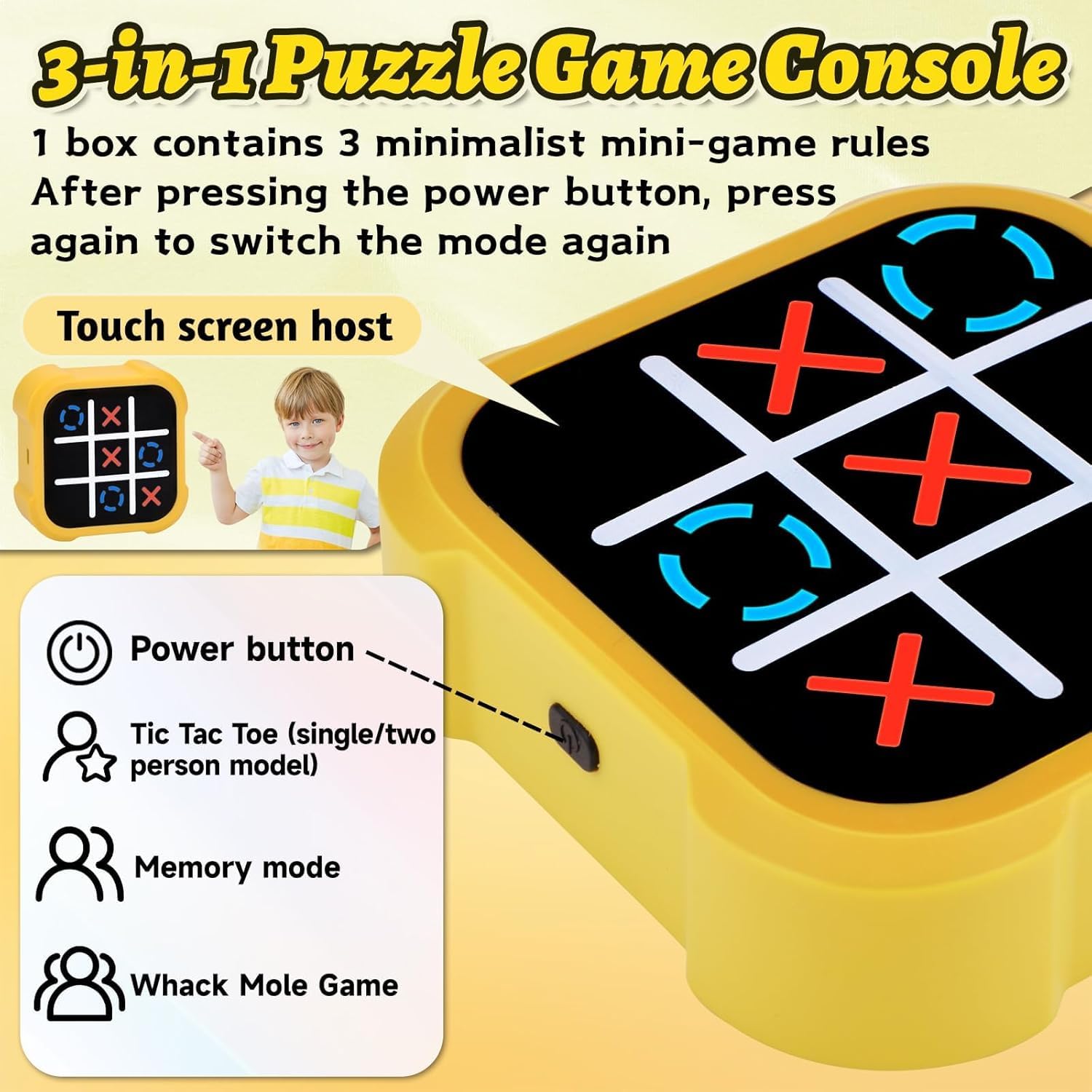 🤖 Tic Tac Bolt Game | Interactive LED Tic Tac Toe Robot