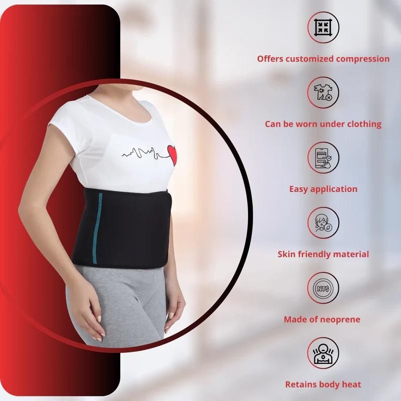 Slimming Abs Wrap Unisex Belt – Waist Trimmer for Tummy Shaping