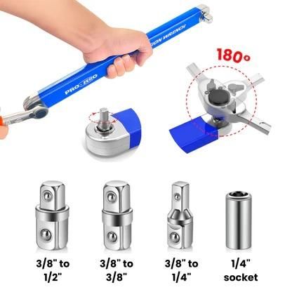 Offset Extension Wrench – Durable Plastic & Stainless Steel Tool