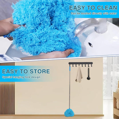 🧹 Telescopic Fan Cleaner Brush – Easy Cleaning for High & Hard-to-Reach Areas