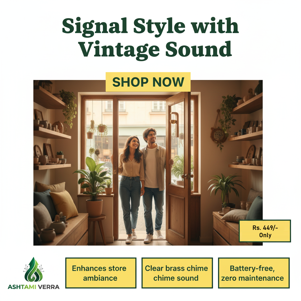 🔔 Wooden Door Bell