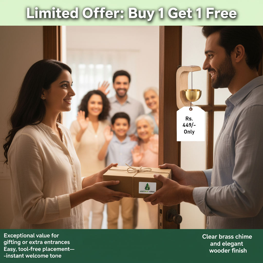 🔔 Wooden Door Bell