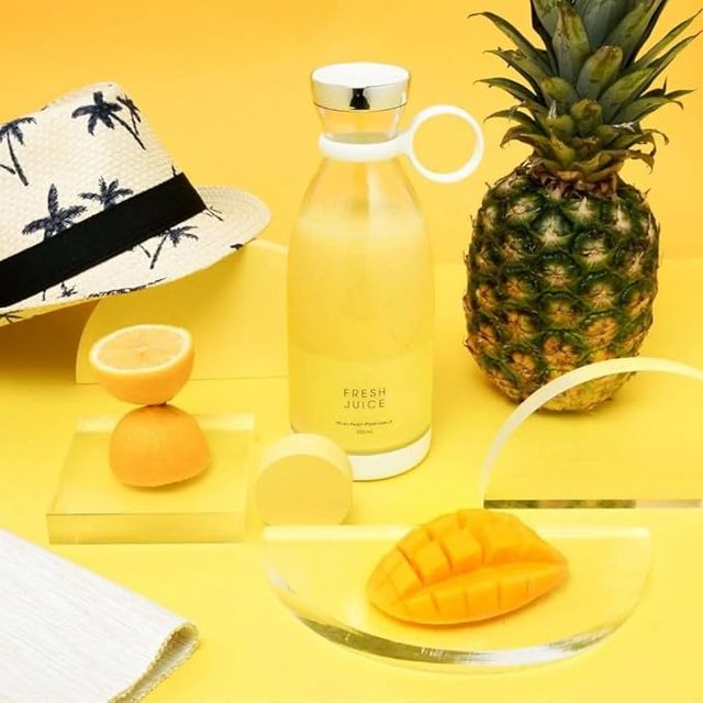 Portable Mini Blender 🥤 Portable Mini Blender – Blend Fresh Juice, Smoothies & Shakes Anytime, Anywhere!for Fresh Juice