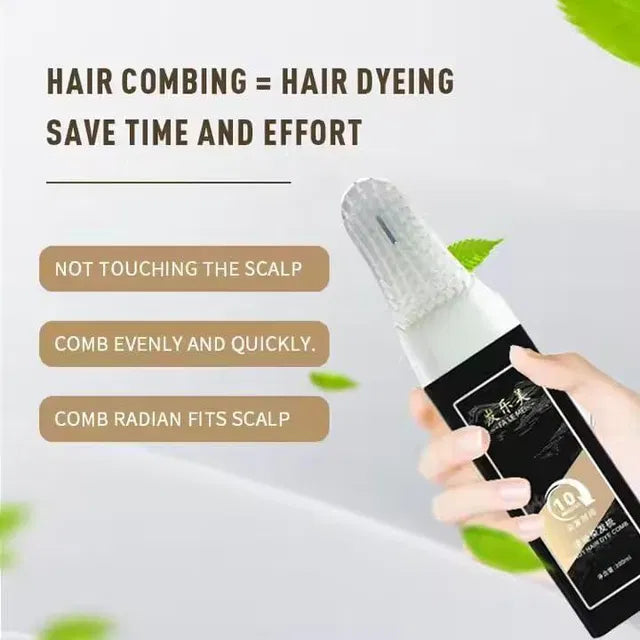 💇‍♀️ Hair Dyeing Comb – Fast, Easy & Even Hair Coloring at Home! 🎨