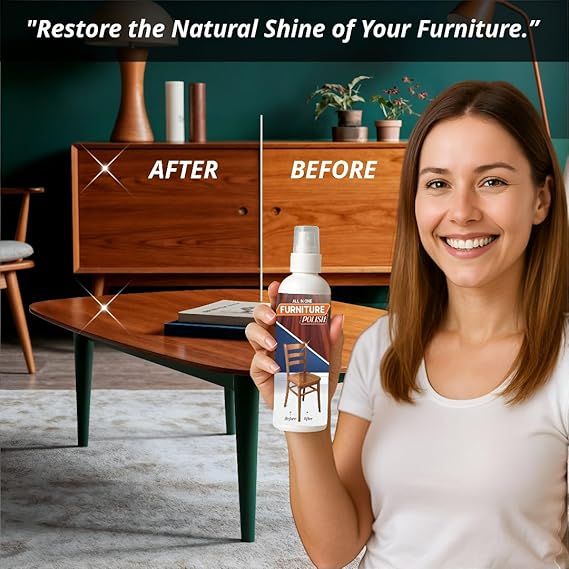 🪵 Beeswax Furniture Polish Spray (Pack of 3) – Restore Shine, Protect Wood, and Refresh Your Home Naturally! ✨