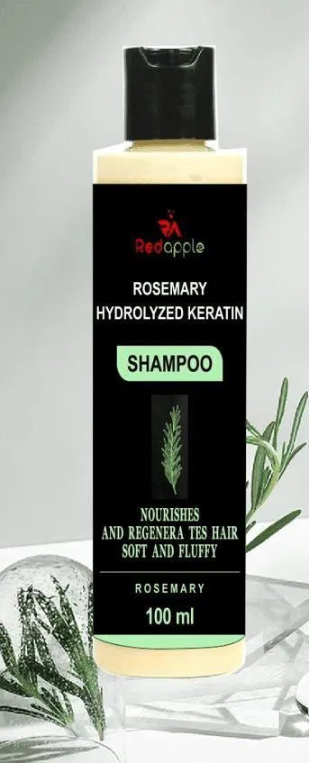 🌿 Rosemary Hydrolyzed Keratin Shampoo – Revive, Repair & Rejuvenate Your Hair Naturally! (100ml) (PACK oF 2)