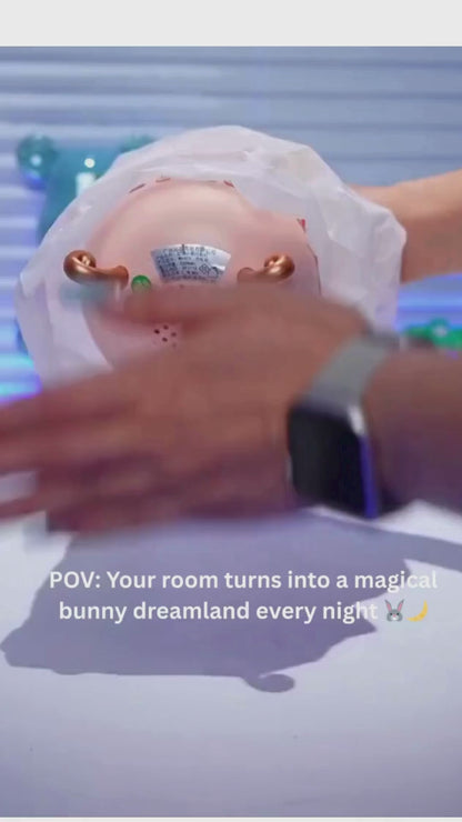 🌟 Toy Imagine 360° Rotating Rabbit Sky Night Projector Lamp – Magical Lights for Kids