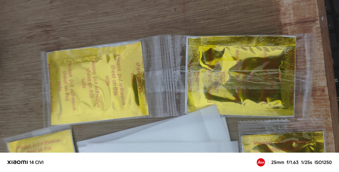 100% Merbal & Gentle Ingredient Detox Foot Pads